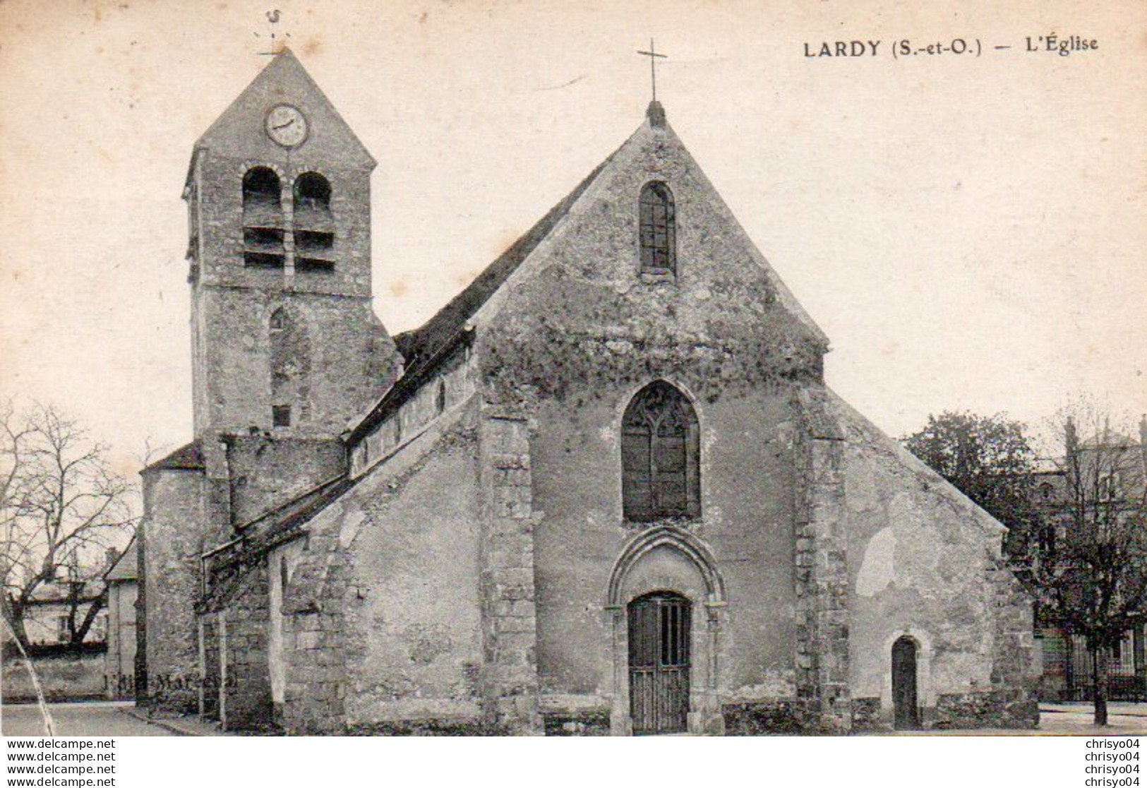 88Sv   91 Lardy L'église - Lardy