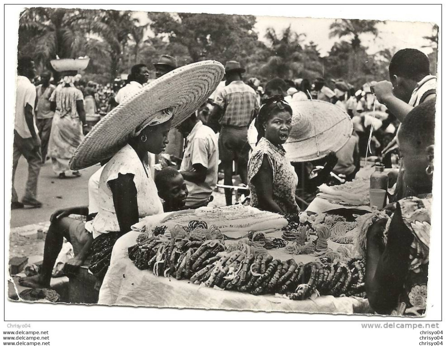 28Mq   CONGO BELGE LEOPOLDVILLE MARCHE INDIGENE N°2 - Kinshasa - Leopoldville (Leopoldstadt)