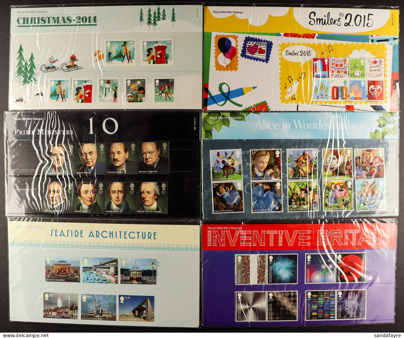 PRESENTATION PACKS 1999-2015 Collection/accumulation Of Commemorative Issues In Two Boxes, Face Value Â£1,600+ (100's Pa - Andere & Zonder Classificatie