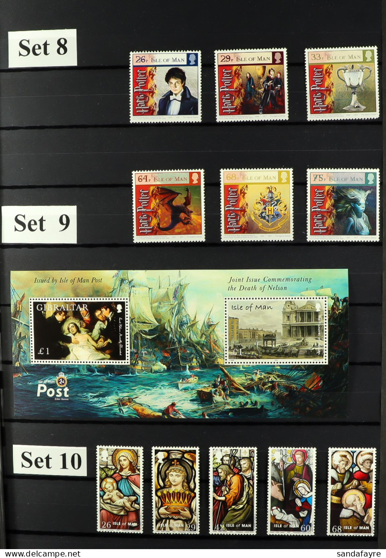 ISLE OF MAN 1993 - 2023 Collection In Stockbook And The More Recent, Loose. Face Value Â£1,170.Â  - Autres & Non Classés