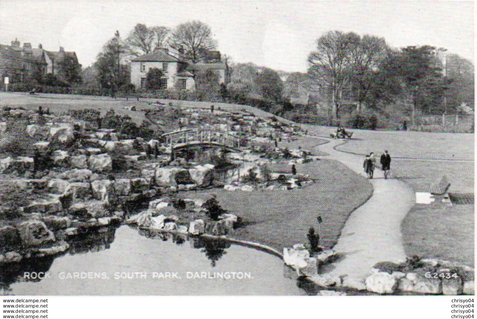 86Scl   Angleterre Darlington South Park Rock Gardens - Other & Unclassified