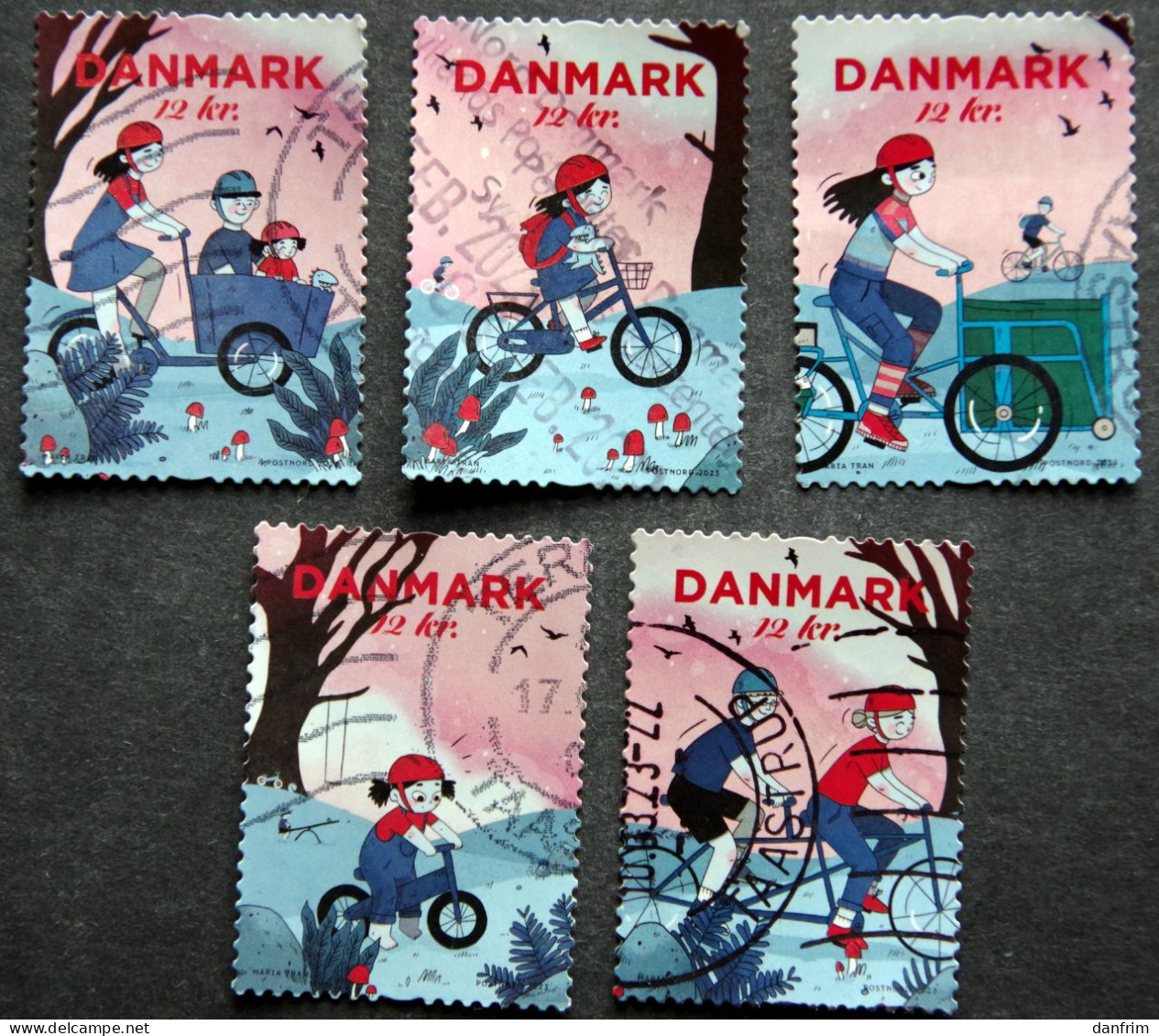 Denmark 2023  Cycling  Minr.    (lot K 113) - Usati