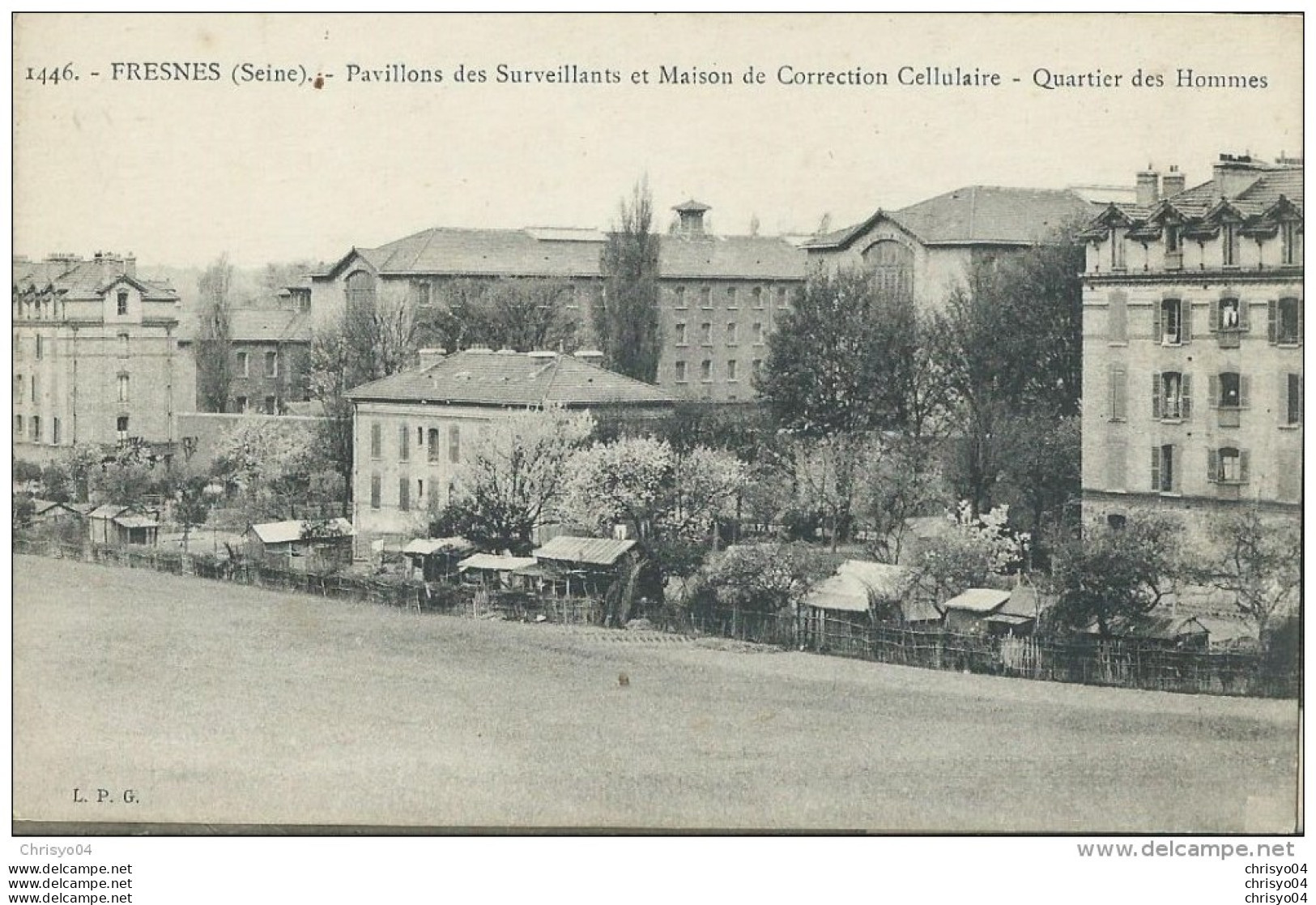 43F   94 Fresnes Pavillon Des Surveillants Et Maison De Correction Cellulaire Quartier Des Hommes - Fresnes