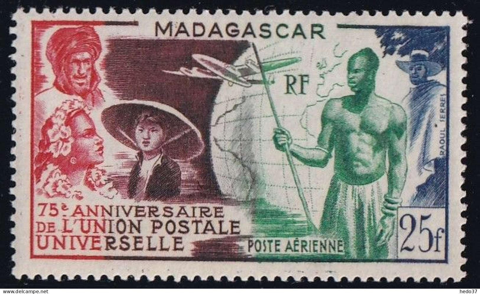 Madagascar Poste Aérienne N°72 - Neuf ** Sans Charnière - TB - Poste Aérienne