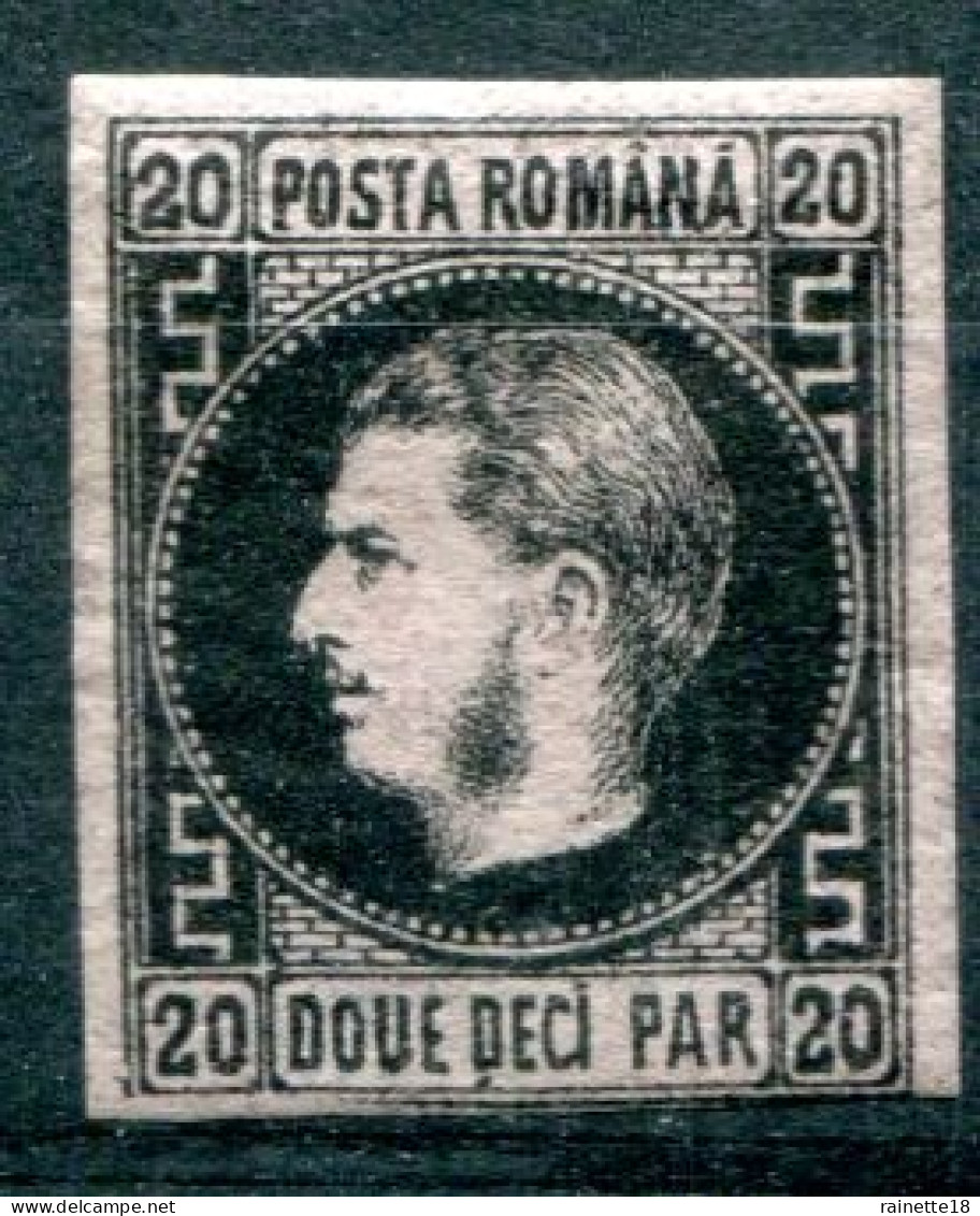 Roumanie      Prince Alexandre-Jean   N° 16 * - 1858-1880 Moldavia & Principado