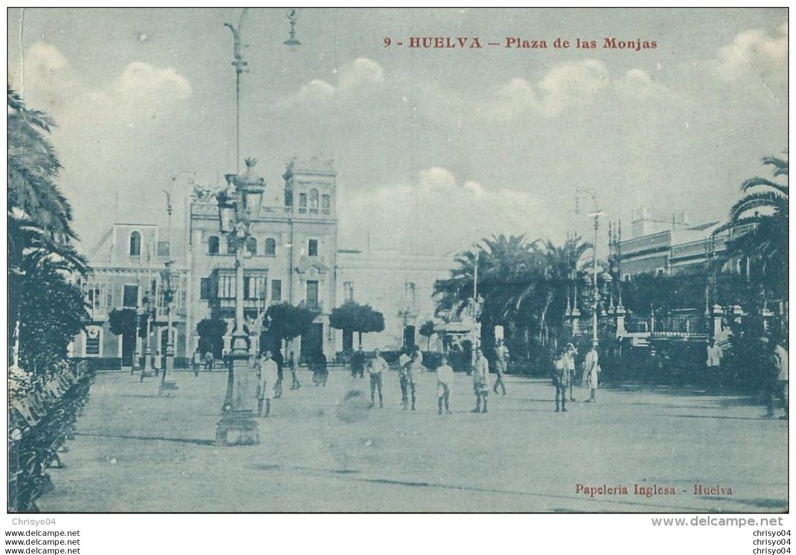 48Pt    Espagne Huelva Plaza De Las Monjas En TTBE - Huelva