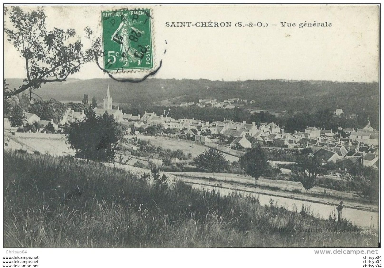 411Go  91 Saint Cheron Vue Generale - Saint Cheron