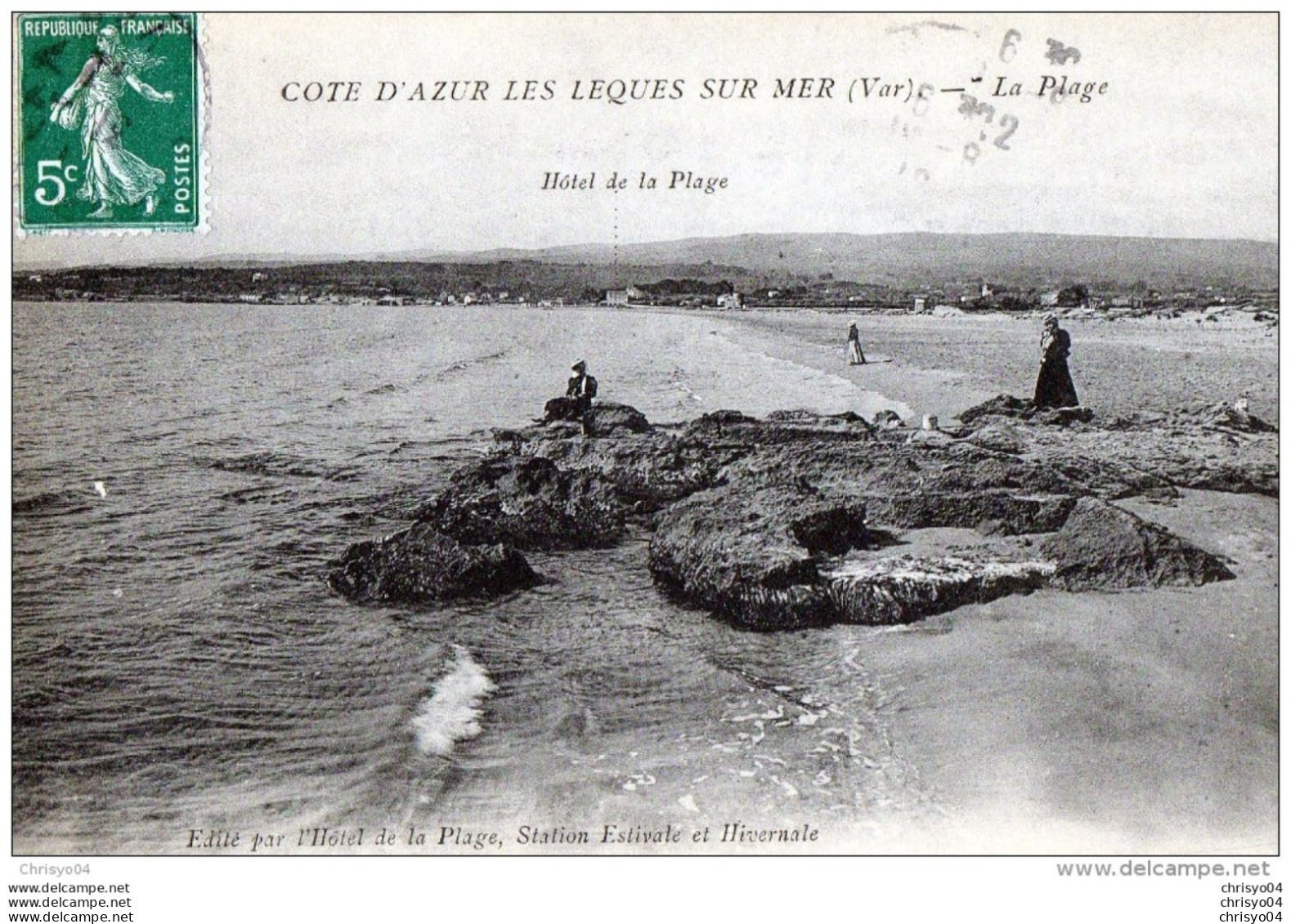 58Bc   83 Les Lecques La Plage - Les Lecques