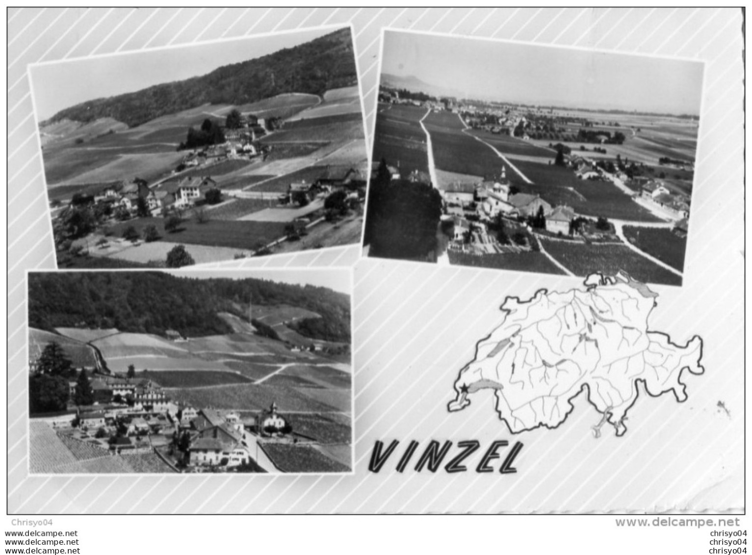 63Ch   Suisse Vinzel Multivues - Vinzel