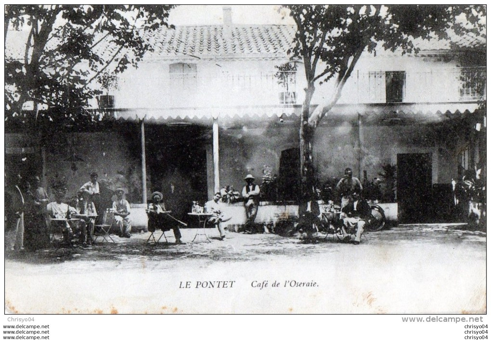 55Si  84 Le Pontet Café De L' Oseraie La Terrasse - Le Pontet