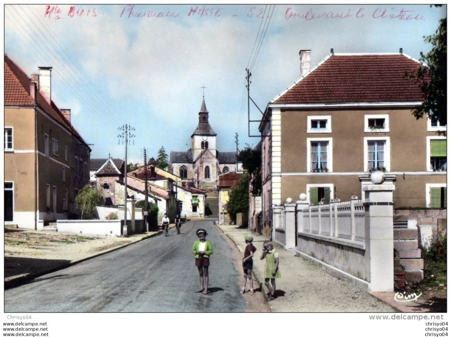 55On   52 Doulevant Rue De La Gare (vue Pas Courante) - Doulevant-le-Château