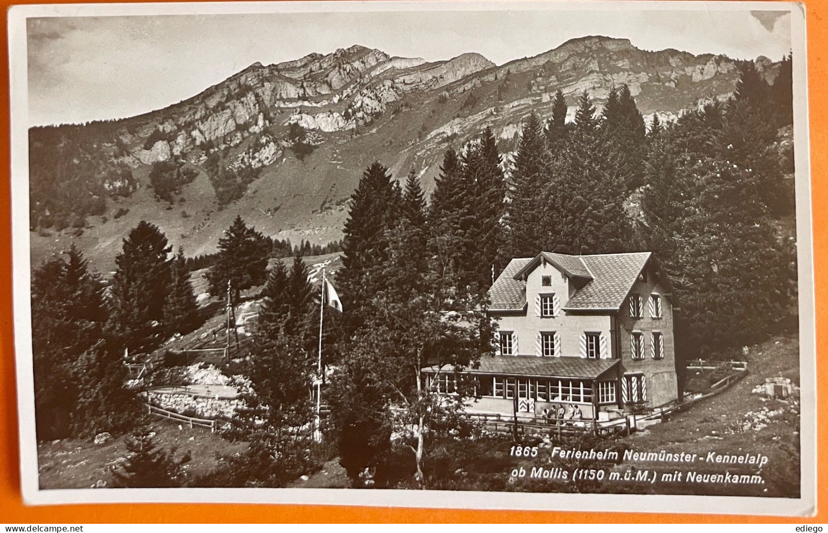 MOLLIS - Ferienheim Neumünster - Kennelalp 1940 - Näfels