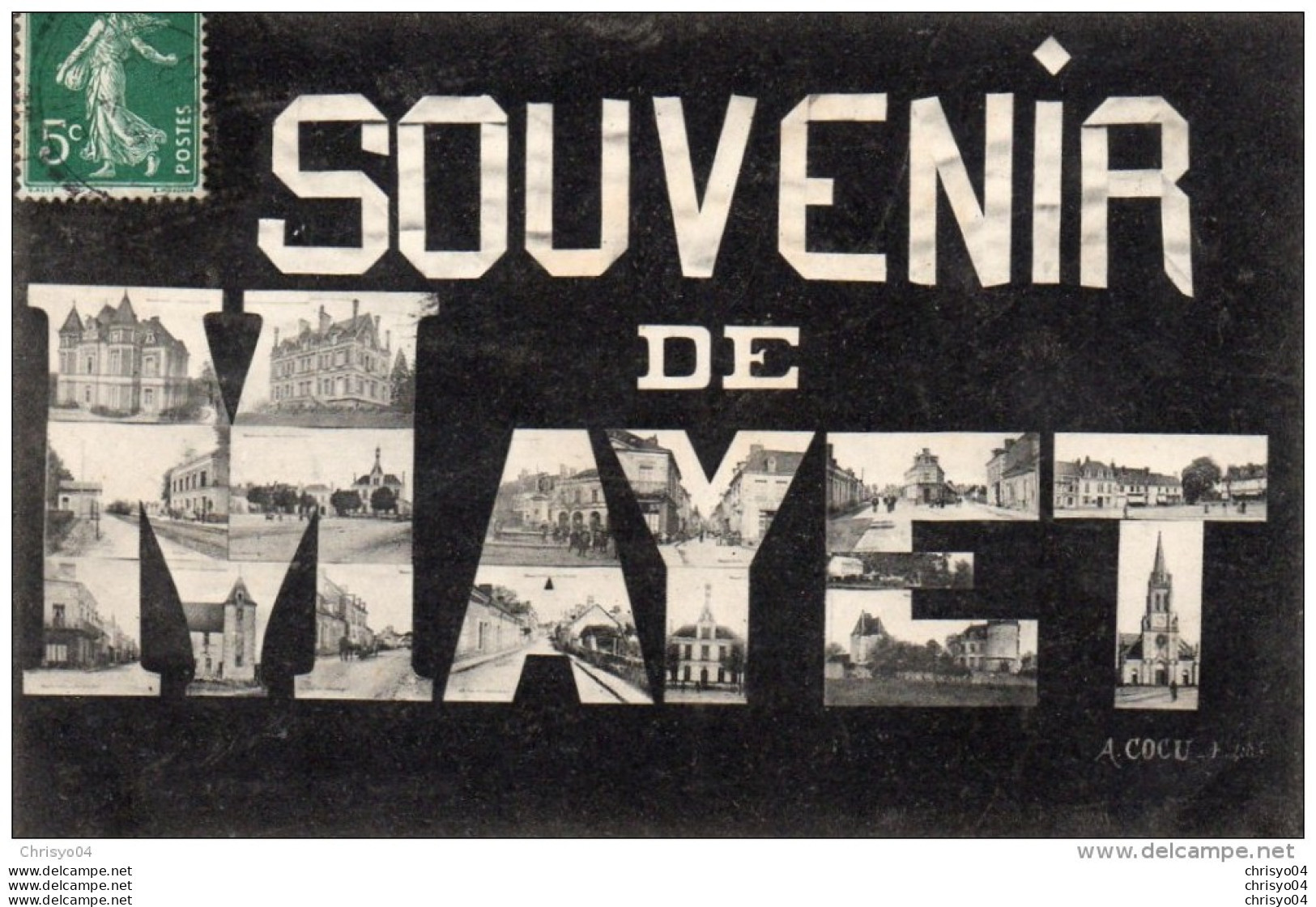 64Vx  72 Mayet Souvenir Multivues - Mayet