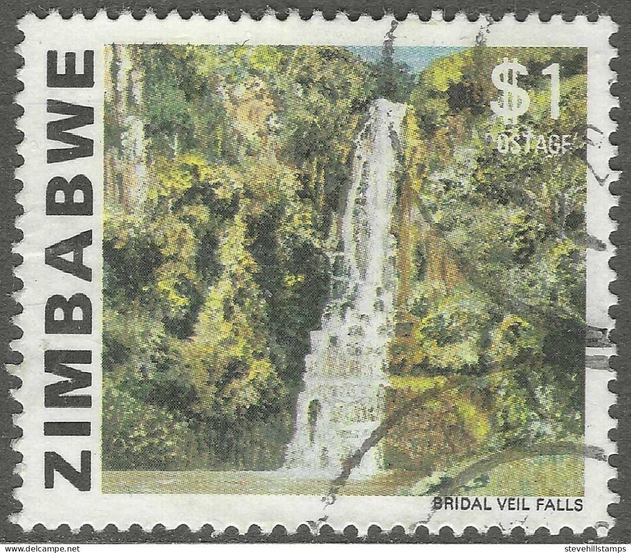 Zimbabwe. 1980 Definitives. $1 Used. SG 589 - Zimbabwe (1980-...)