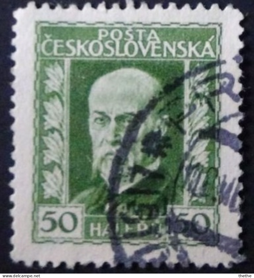 TCHECOSLOVAQUIE - Président Masaryk - Used Stamps