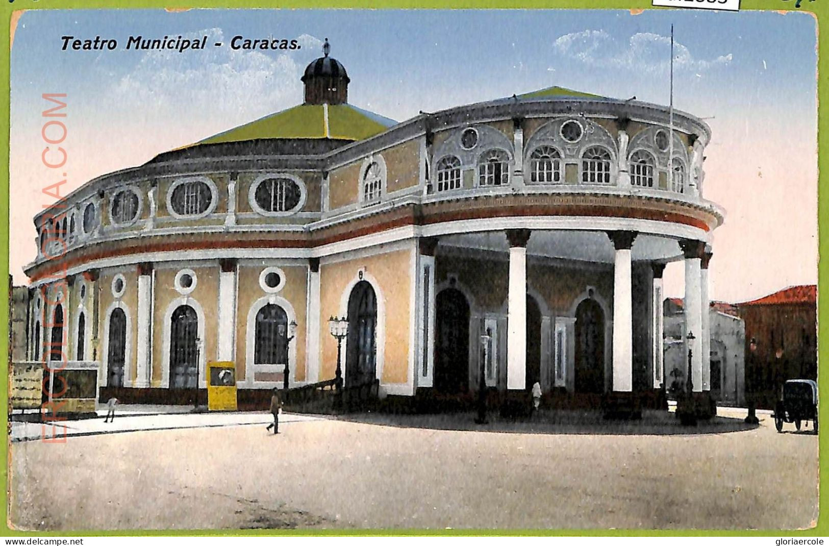 Af2883 - VENEZUELA - VINTAGE POSTCARD - Caracas - Teatro Municipal - Venezuela