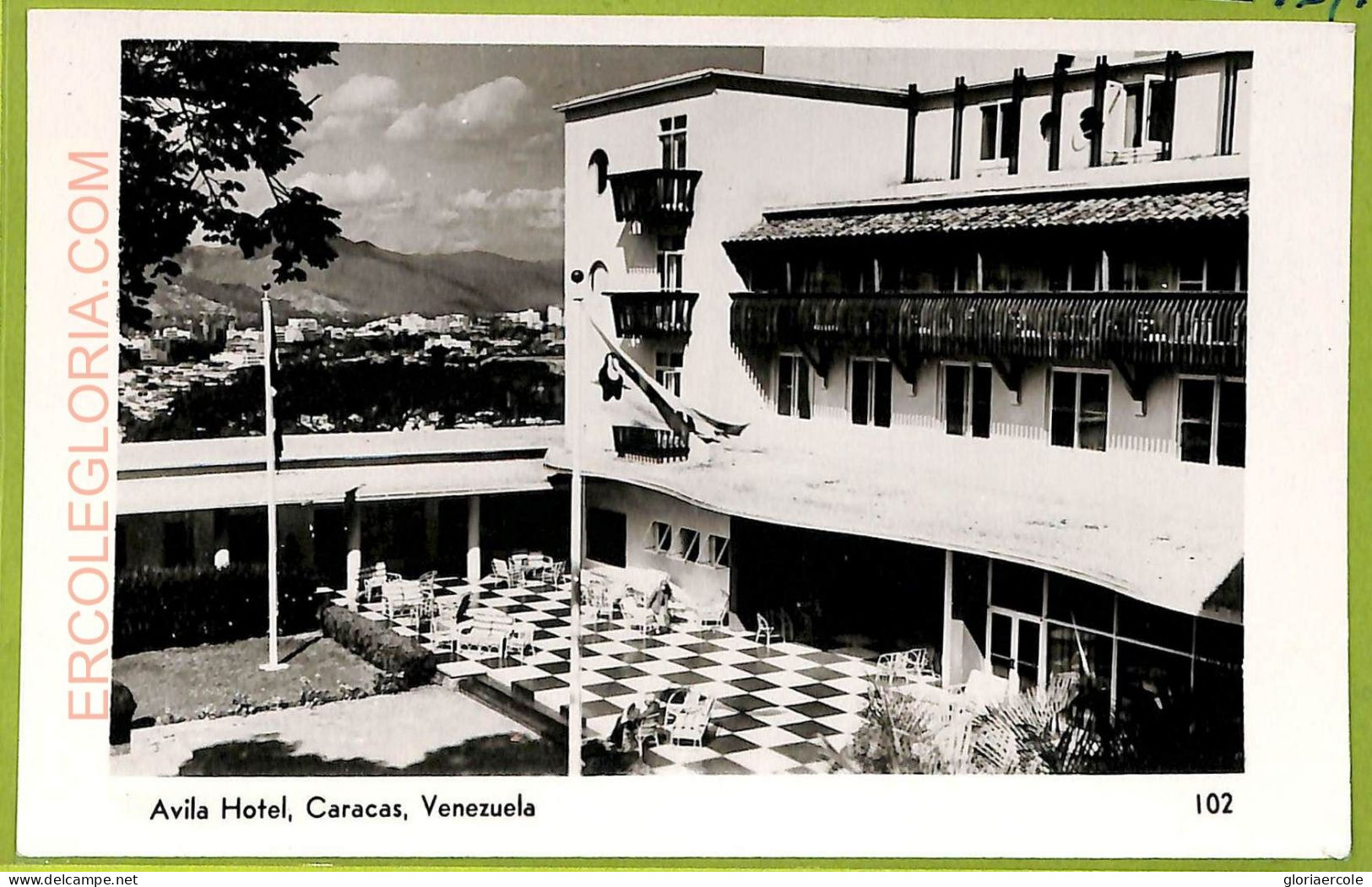 Af2881 - VENEZUELA - VINTAGE POSTCARD - Caracas - Avila Hotel - Venezuela