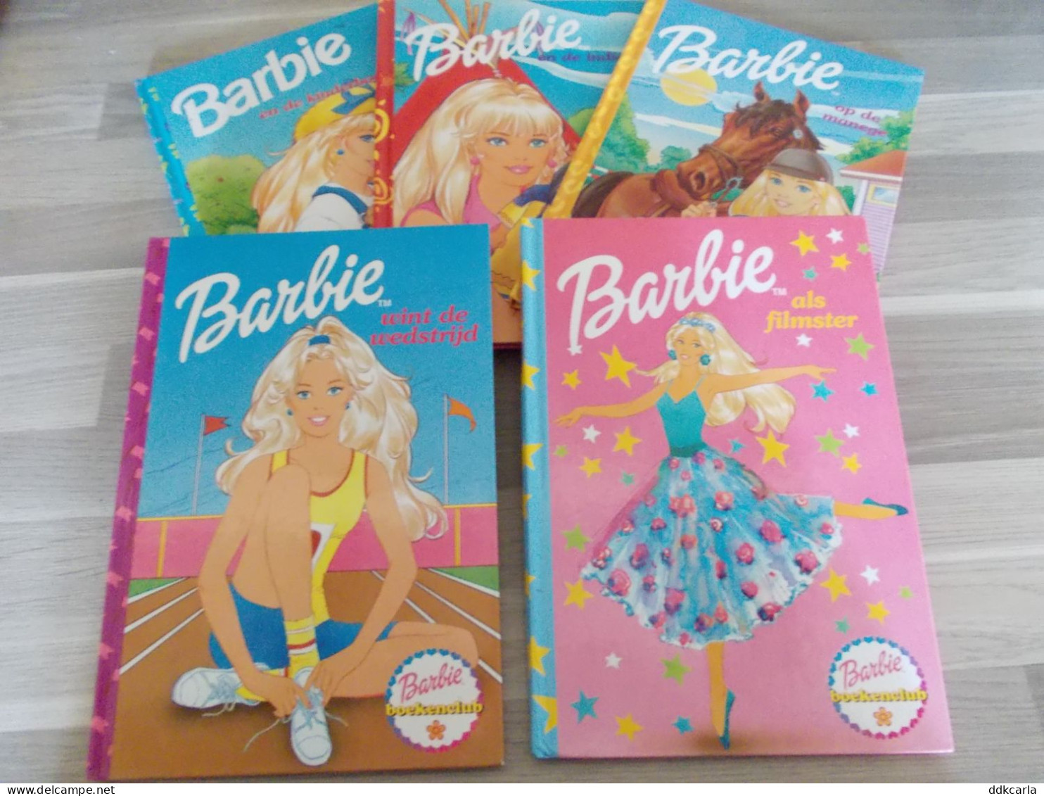 5 Boekjes Van Barbie - Boekenclub - Kids