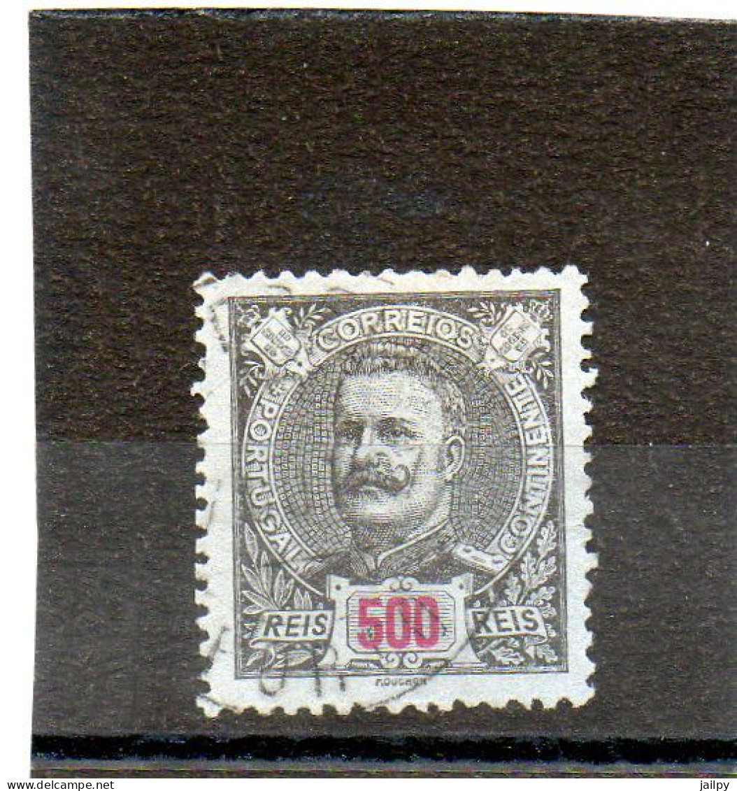 PORTUGAL    1893  Chiffre Rouge  Y&T: 145  Oblitéré - Used Stamps