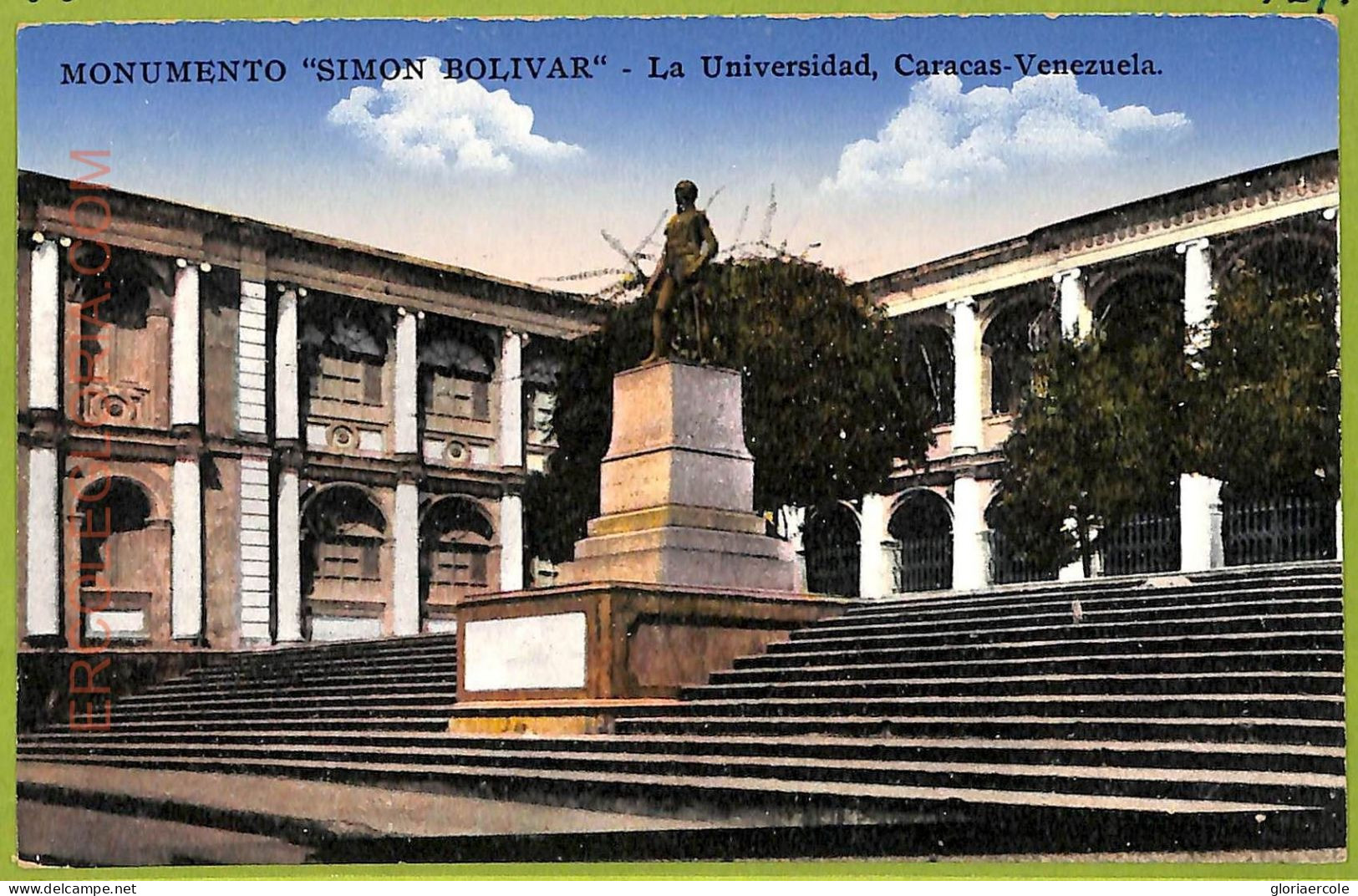 Af2877 - VENEZUELA - VINTAGE POSTCARD - Caracas - La Universidad - Venezuela