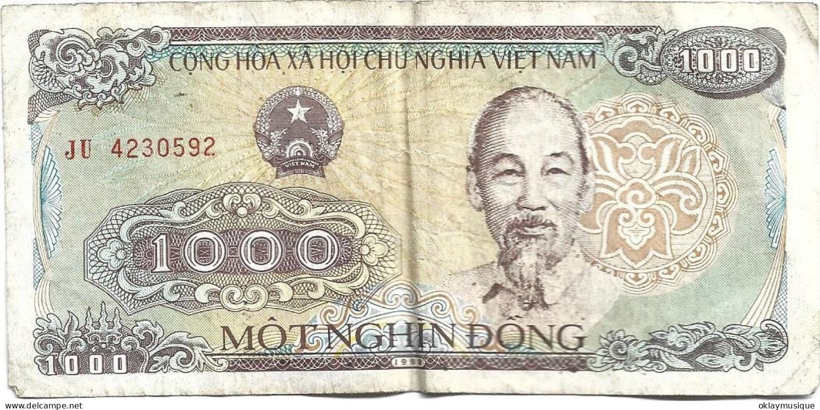 Viet-nam 1000 Dong 1988 - Other - Asia