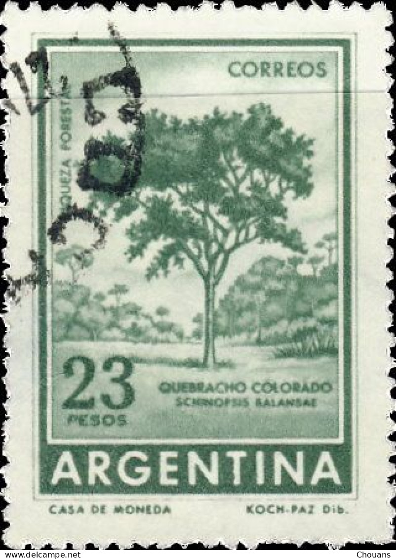 Argentine 1965. ~ YT 705 + 707 - Types De 54/62 - Gebraucht