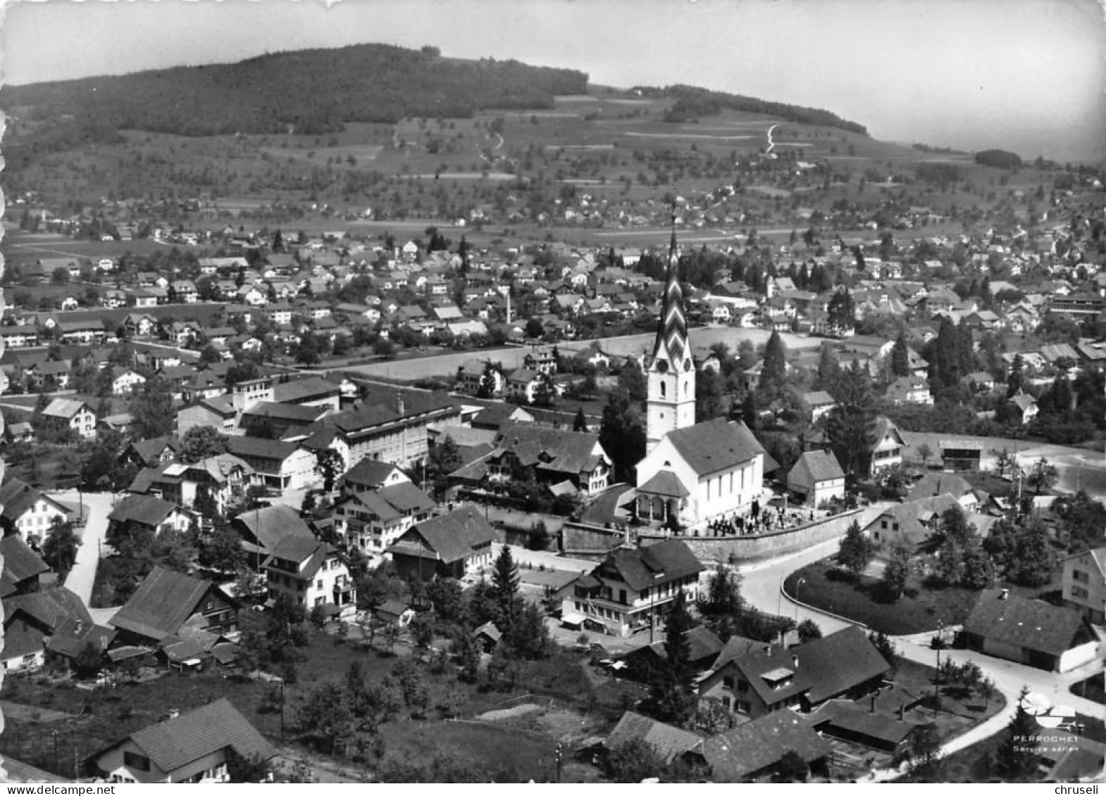 Reinach - Pfeffikon  Fliegeraufnahme - Reinach