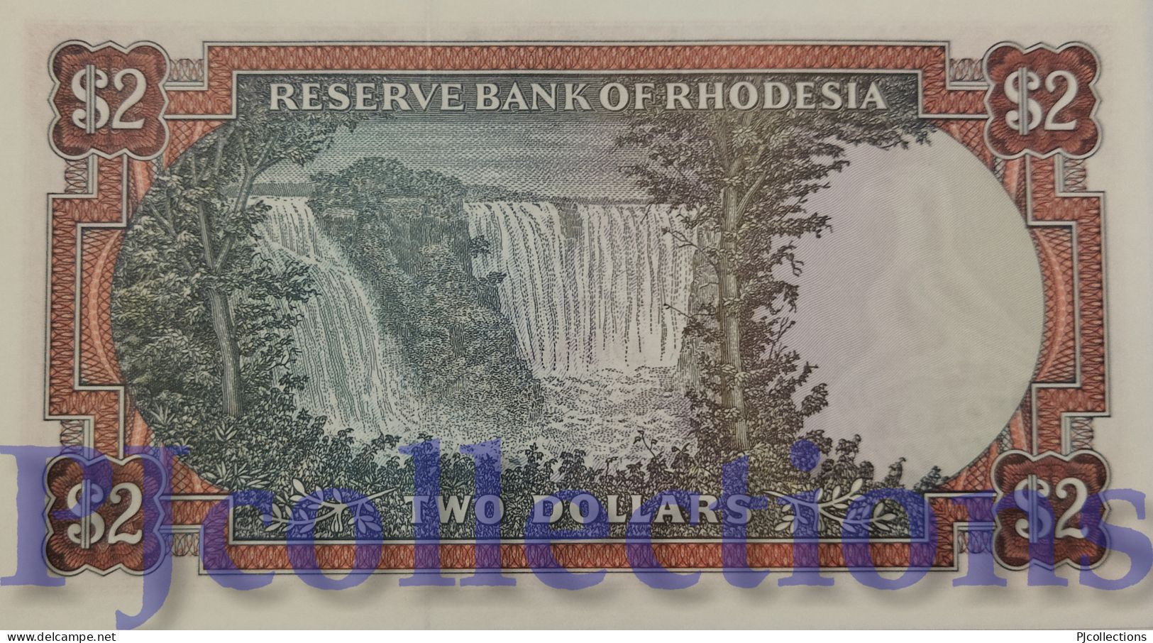 RHODESIA 2 DOLLARS 1979 PICK 39 UNC - Rhodesien