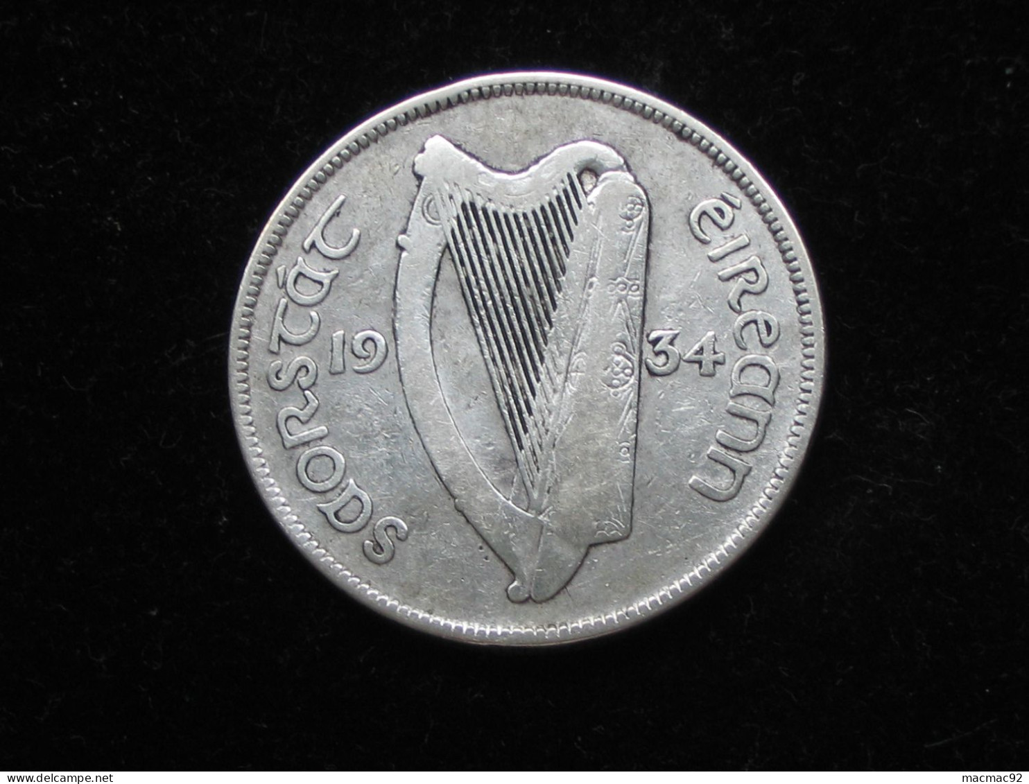 IRLANDE - 1/2 Crown 1934  **** ACHAT IMMEDIAT *** - Irlande
