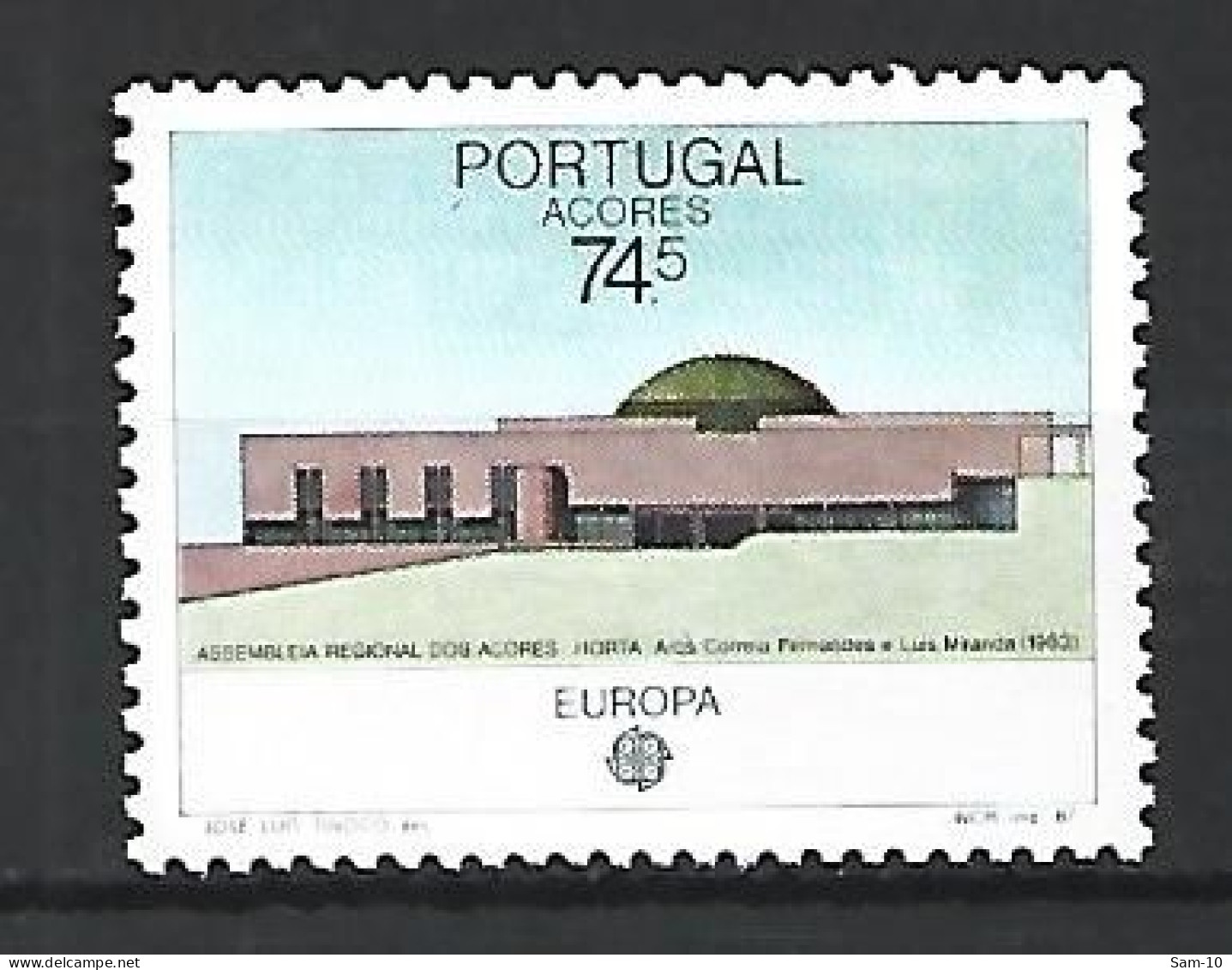 Timbre Europa En Neuf ** Portugal N 372 - 1987