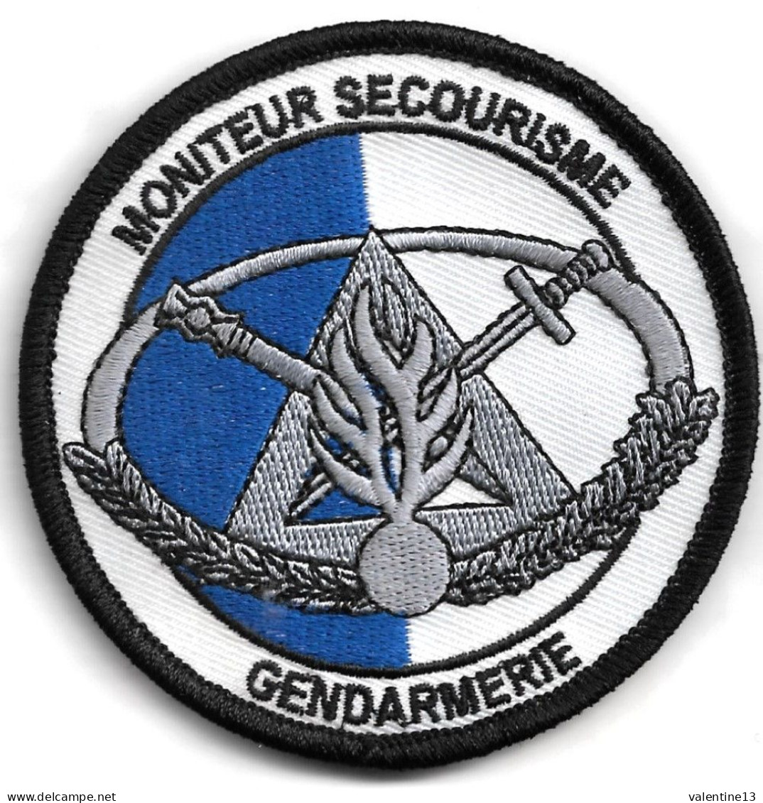 Ecusson GENDARMERIE NATIONALE MONITEUR SECOURISME - Policia