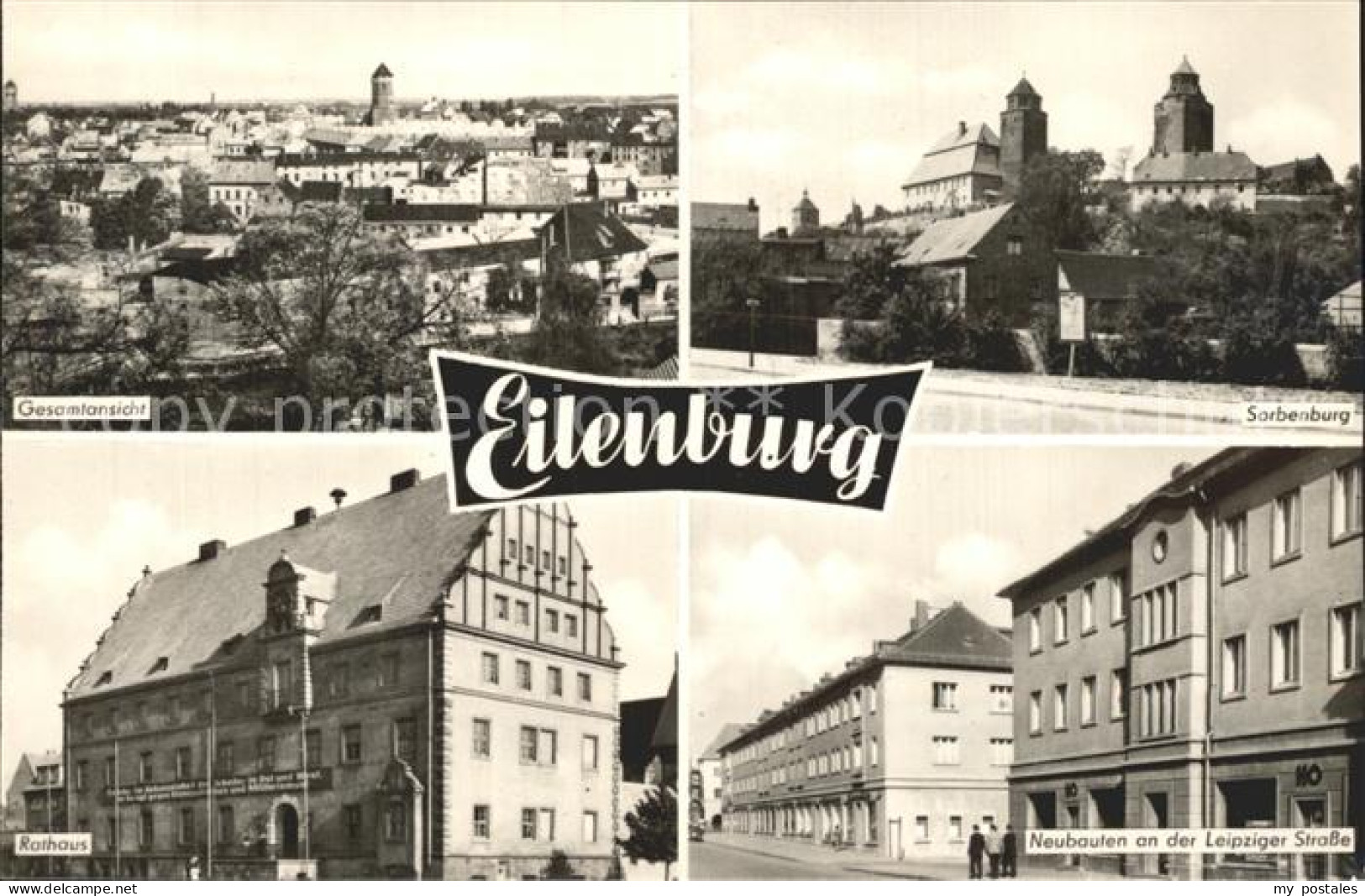 72361001 Eilenburg Sorbenburg Rathaus Neubauten An Der Leipziger Strasse Eilenbu - Eilenburg