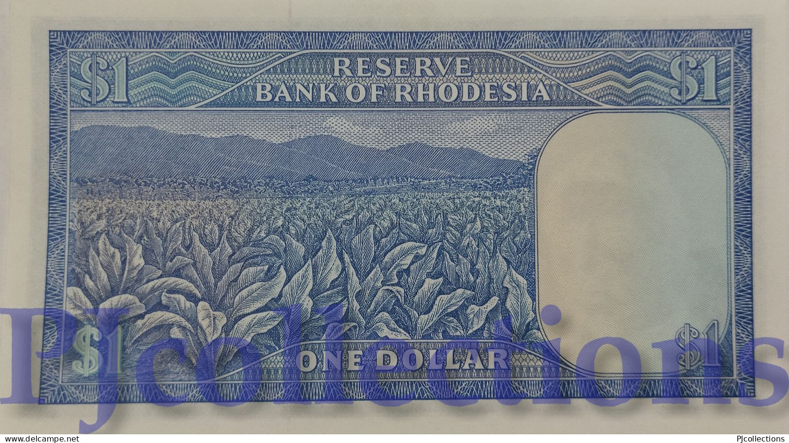 RHODESIA 1 DOLLAR 1978 PICK 34c UNC - Rhodesië