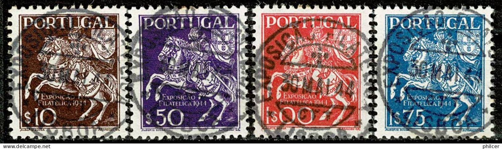 Portugal, 1944, # 636/9, Used - Oblitérés