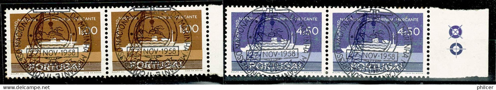 Portugal, 1958, # 841/2, Used - Gebraucht