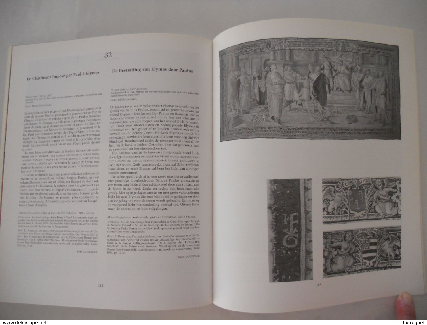 Vlaamse wandtapijten uit de Wawelburcht te Krakau en uit andere Europese verzamelingen - catalogus 1988 - Gent Bijloke