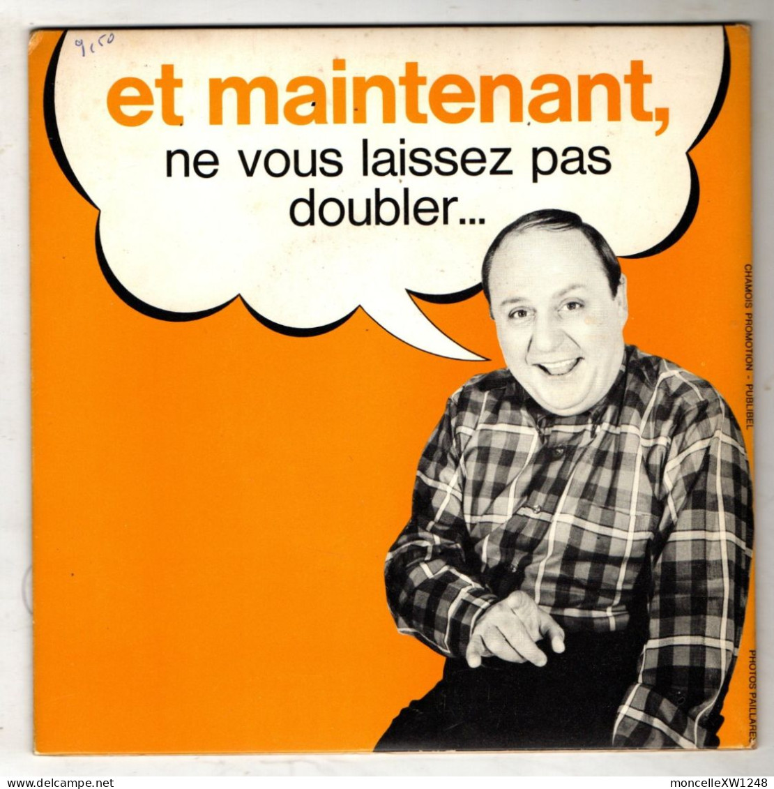 Pierre Doris - 45 T SP Papier NCR (1972) - Humour, Cabaret