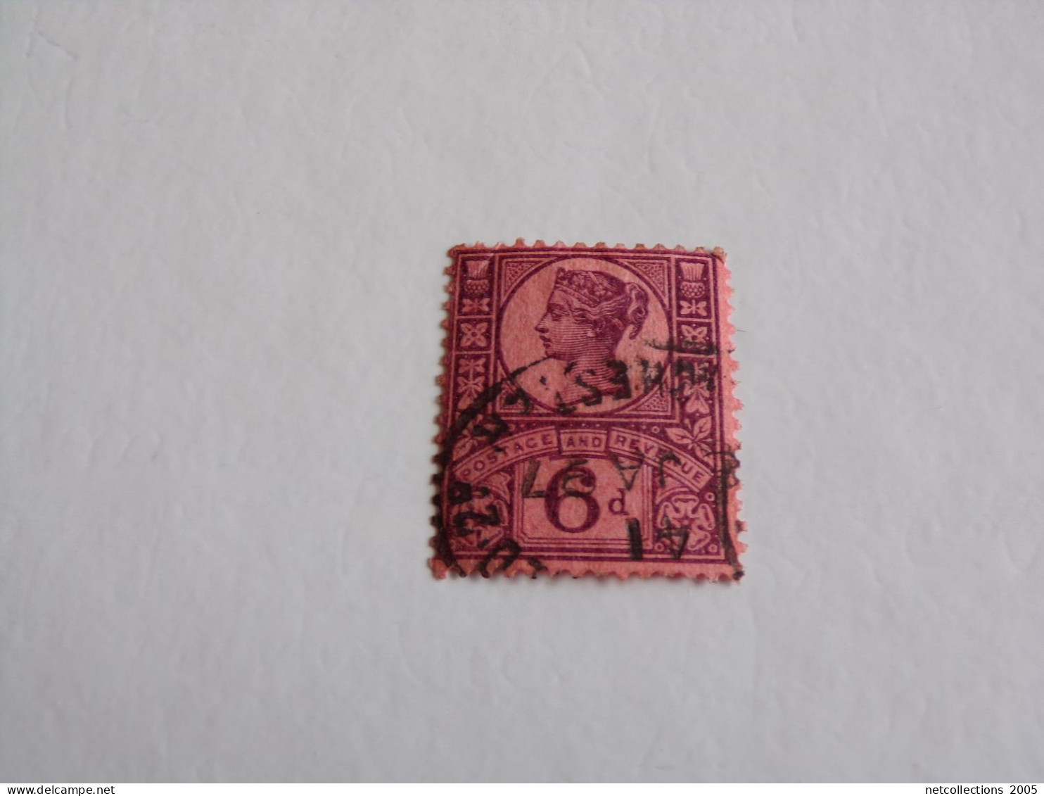 GRANDE BRETAGNE 1887 N°100 - OBLITERE - Used Stamps