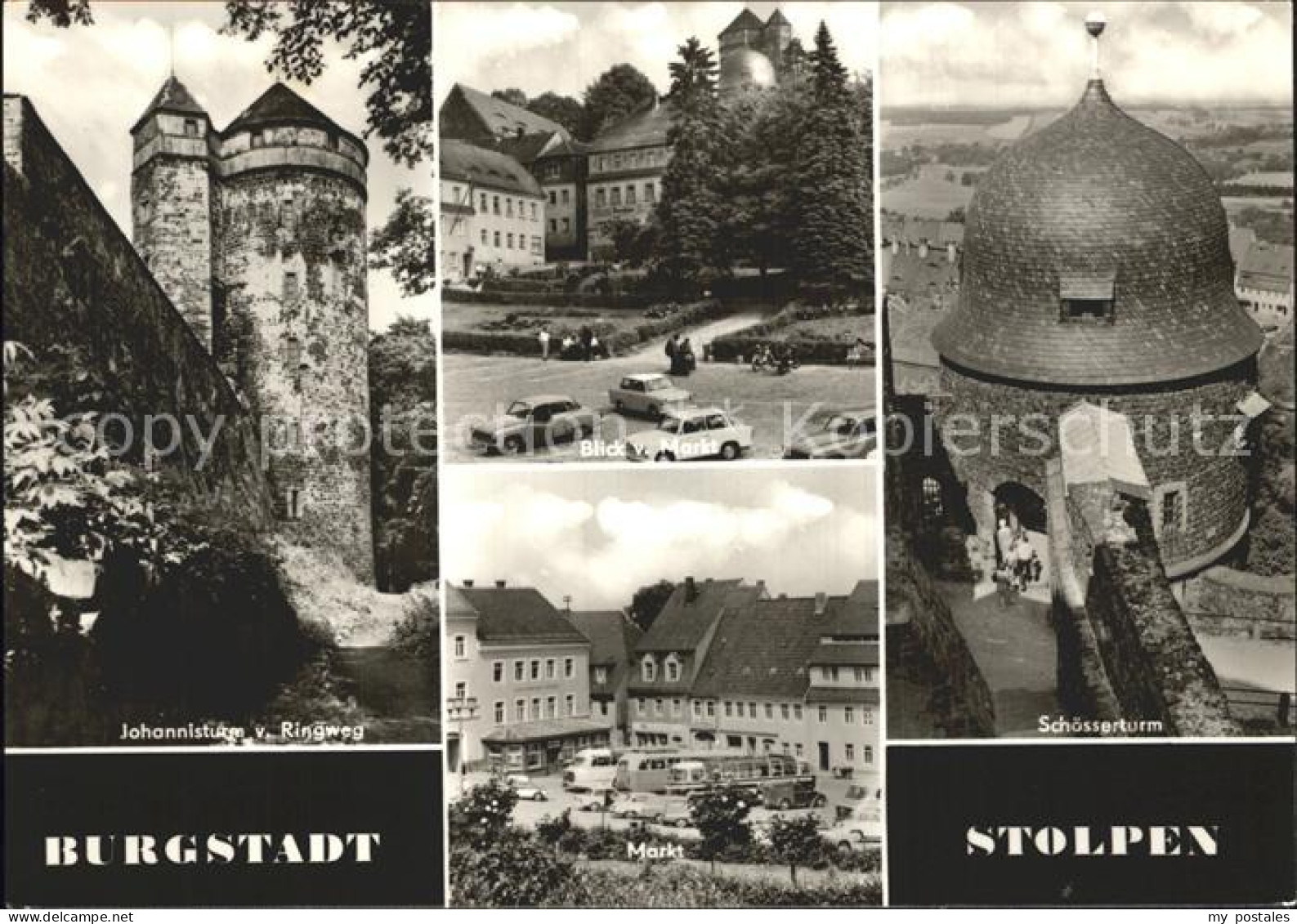 72357804 Stolpen Burg Johannisturm Ringweg Markt Schoesserturm Bergstadt Stolpen - Stolpen