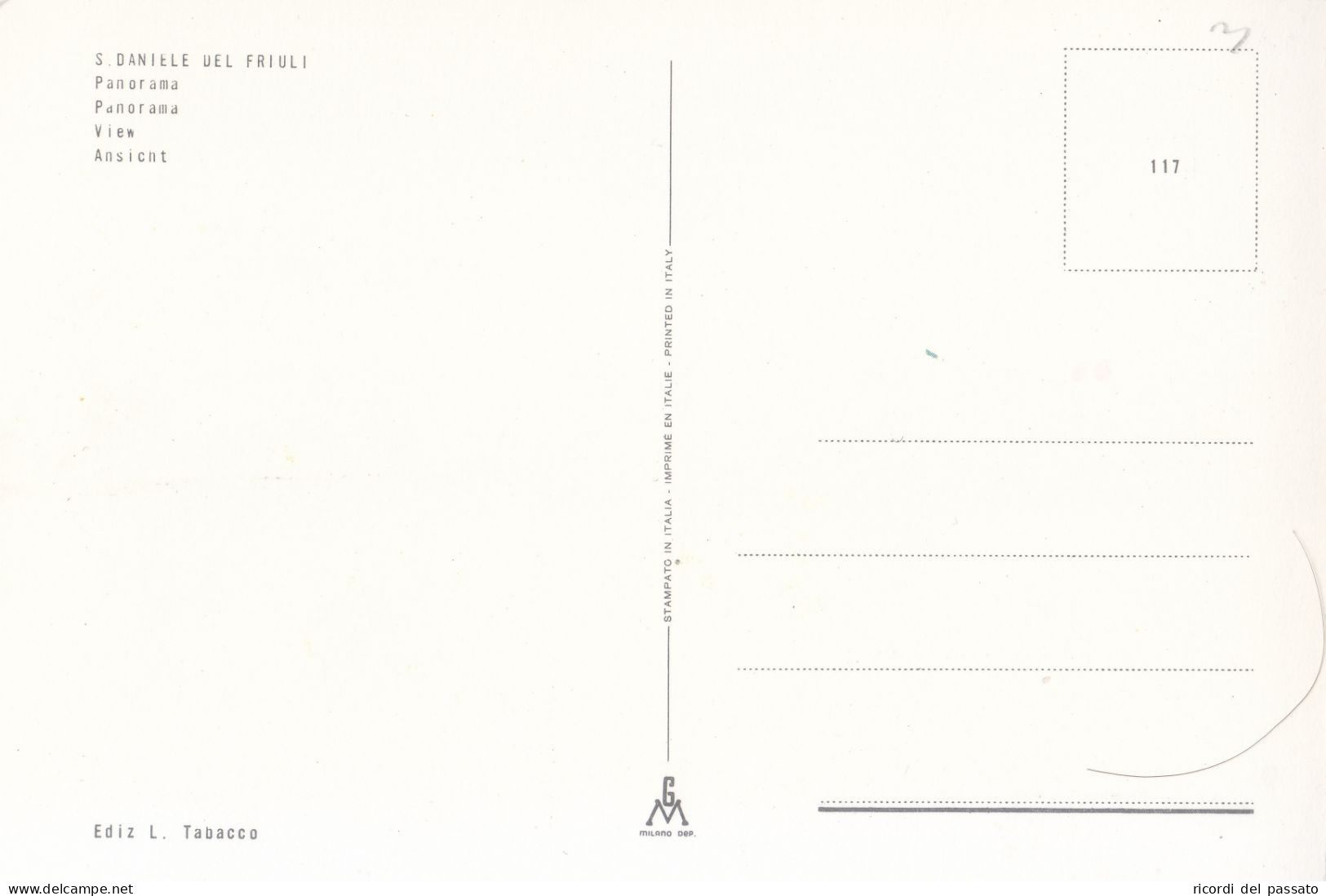 Cartolina S.daniele Del Friuli ( Pordenone ) - Panorama - Pordenone