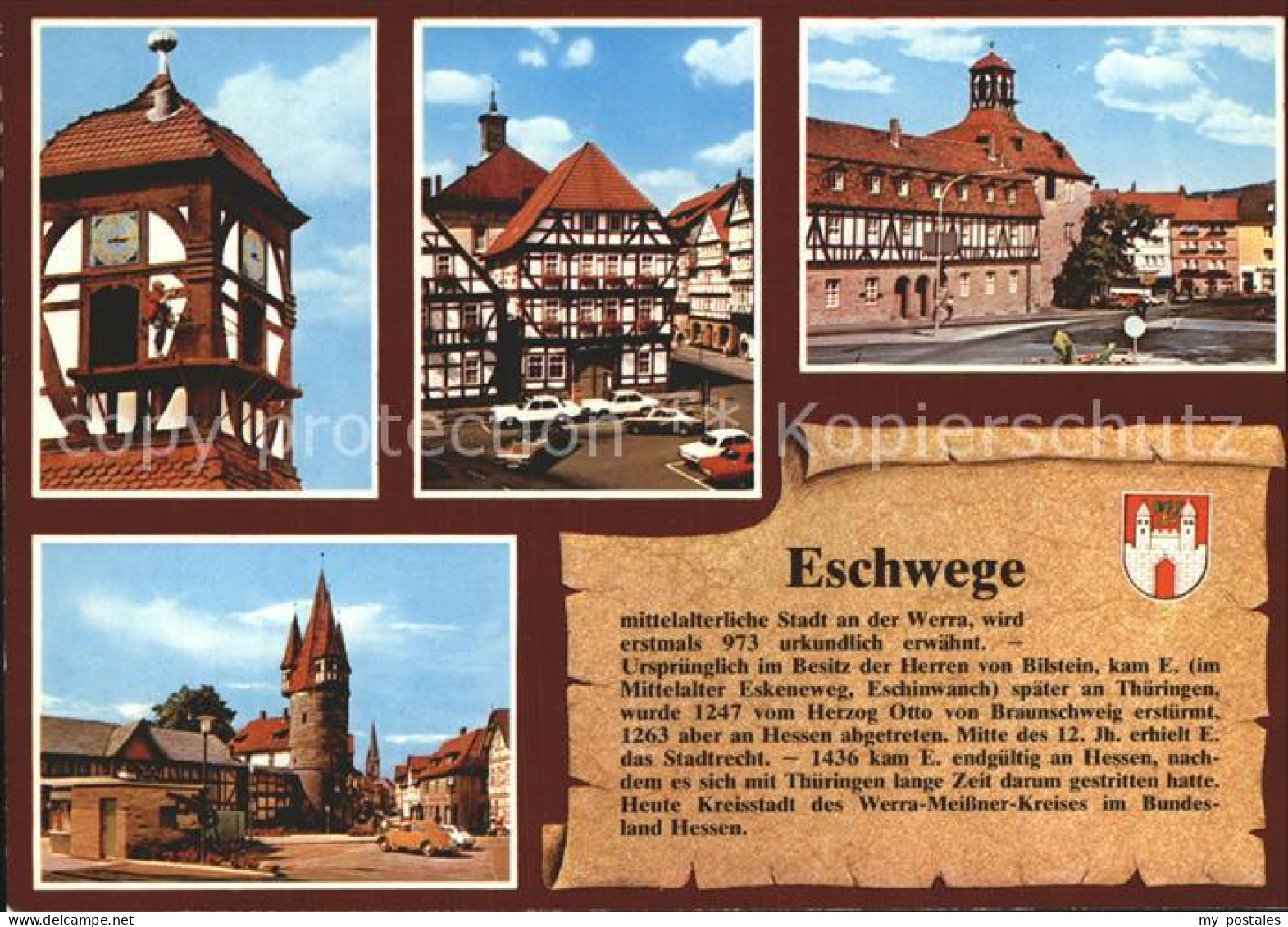 72357785 Eschwege Der Dietmann Schloss Turm Fachwerkhaus Gefangenenhausturm Gesc - Eschwege