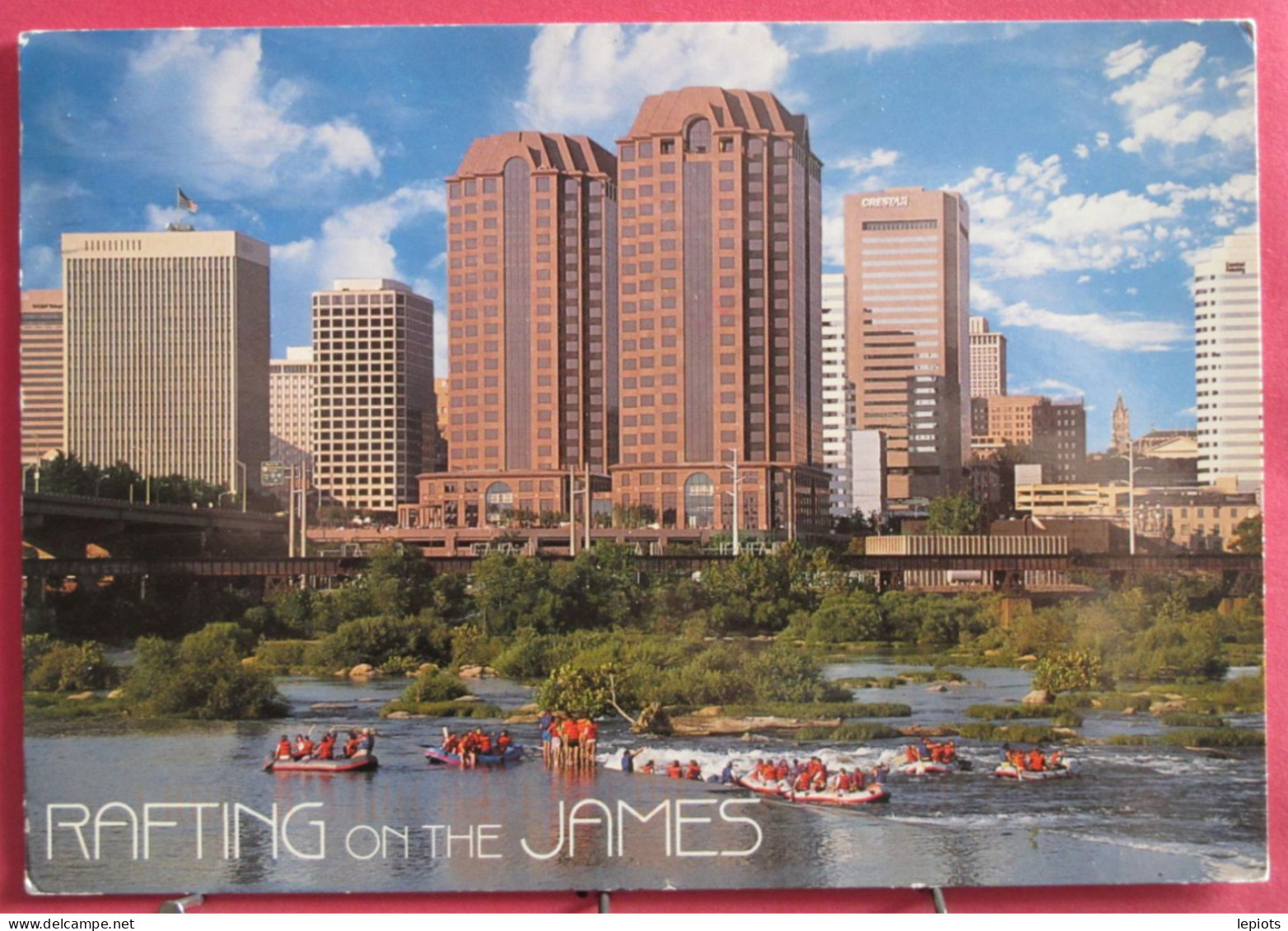 Visuel Très Peu Courant - USA - Richmond - Rafting On The James - Richmond