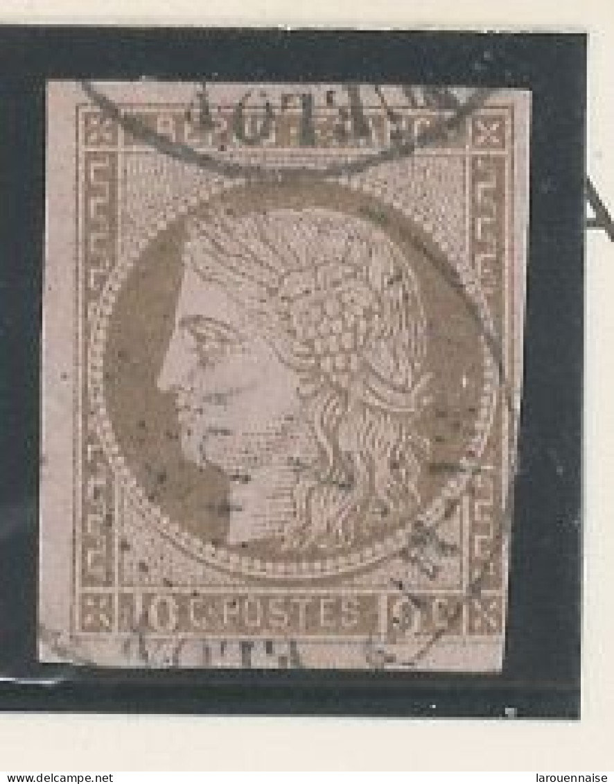 SAINT PIERRE ET MIQUELON  N°18 -COLONIES GÉNÉRALES CÉRÈS 10c BRUN / ROSE - Usados