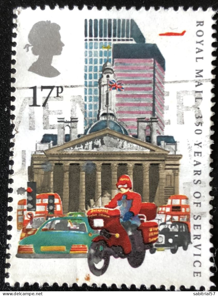 Great Britain 1985 Used / 350 Years Royal Mail / Motorcycle / Motcyclette / Motorrad - Motorräder