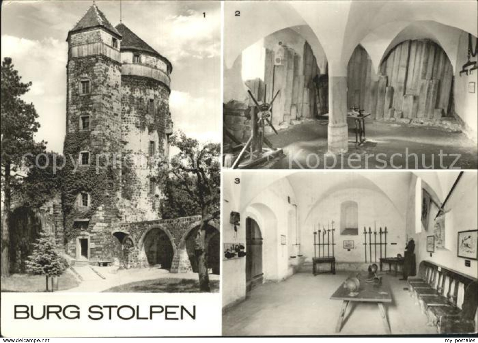 72356900 Stolpen Burg Johannisturm Marterkammer Kornhaus Wache Stolpen - Stolpen
