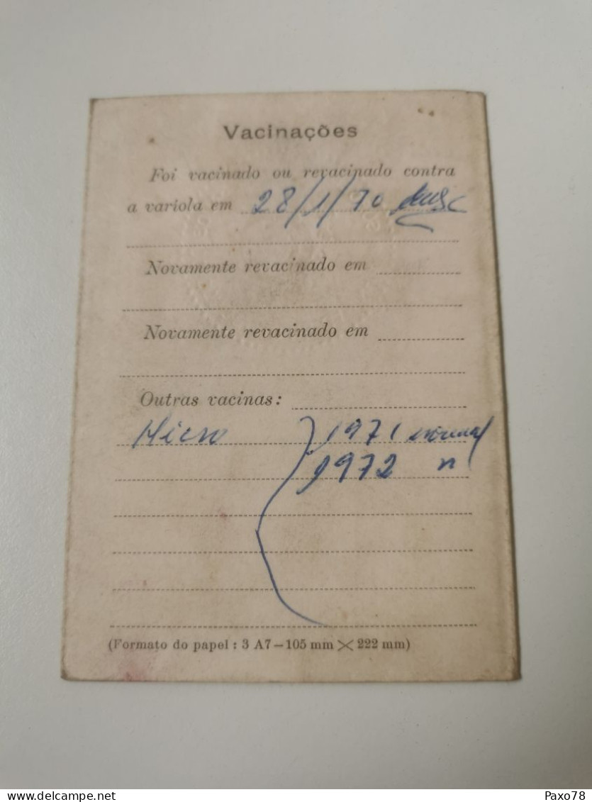 Boletim De Sanidade, Vila Praia De Ancora 1972 - Lettres & Documents