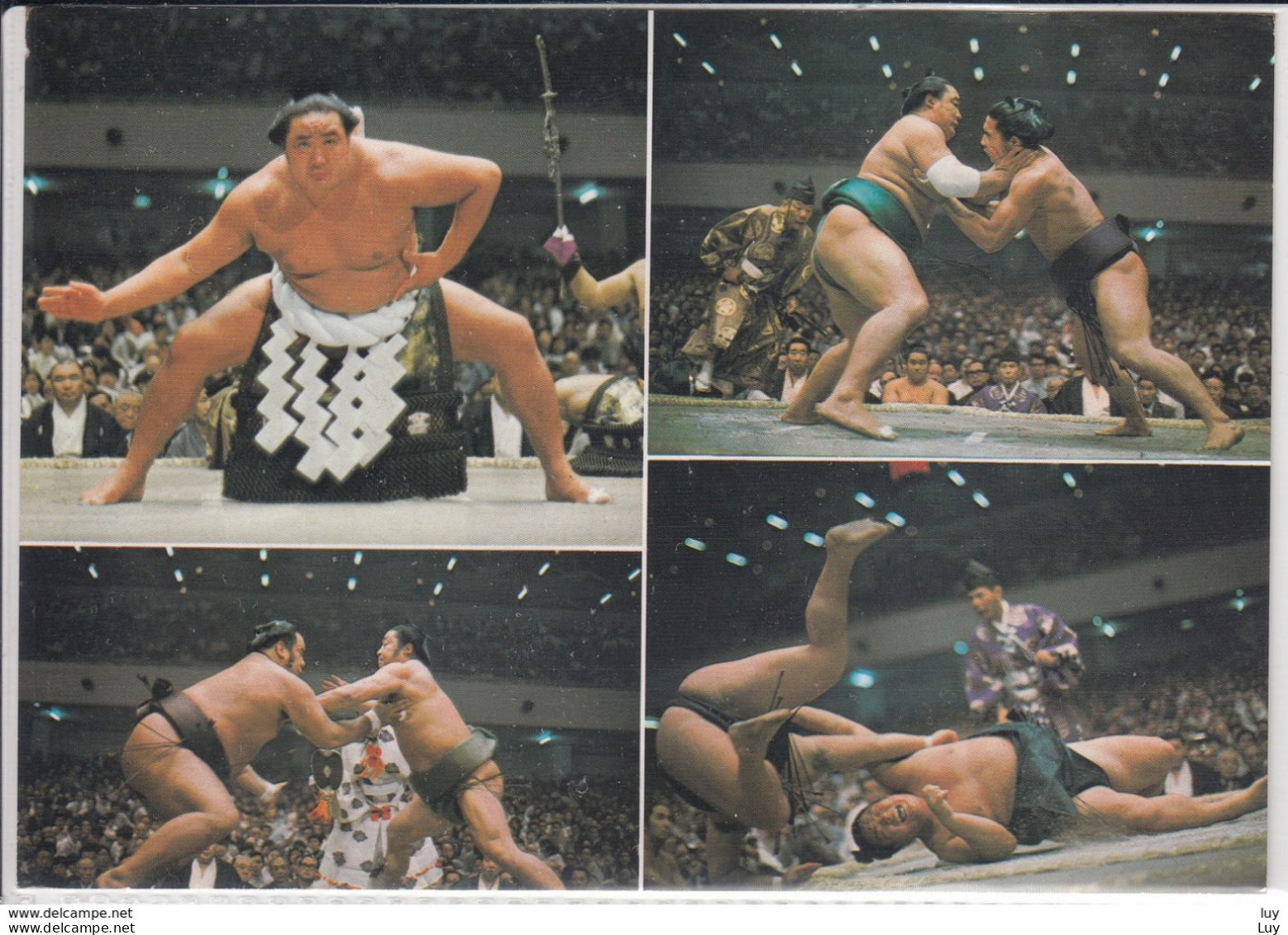 JAPAN - SUMO Wrestling, National Sports , Lucha Japonesa Ilamada Sumo 1985  Nice Stamp - Oosterse Gevechtssporten