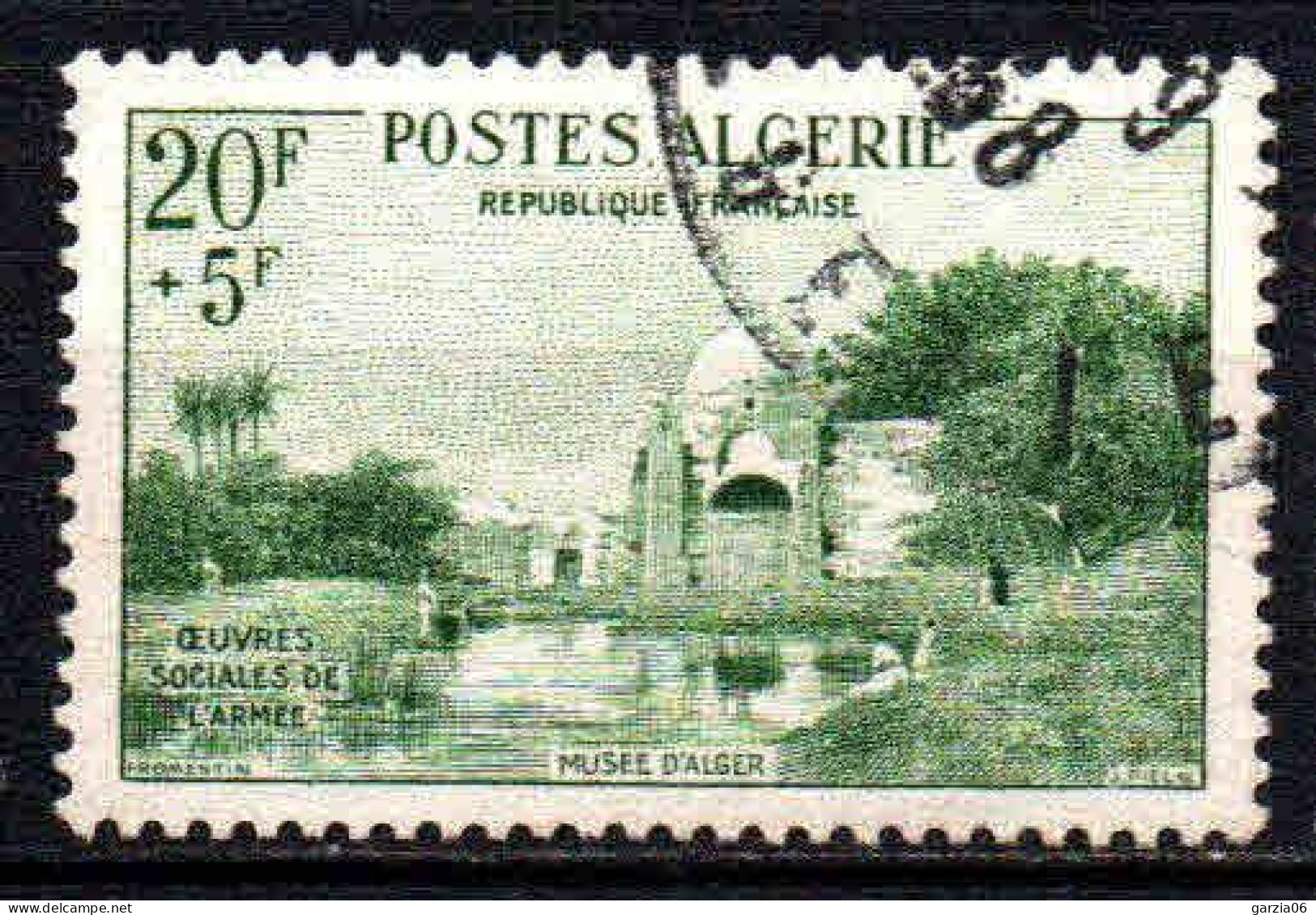 Algérie - 1957 - Œuvres Sociales   - N° 347  -  Oblit  - Used - Usados