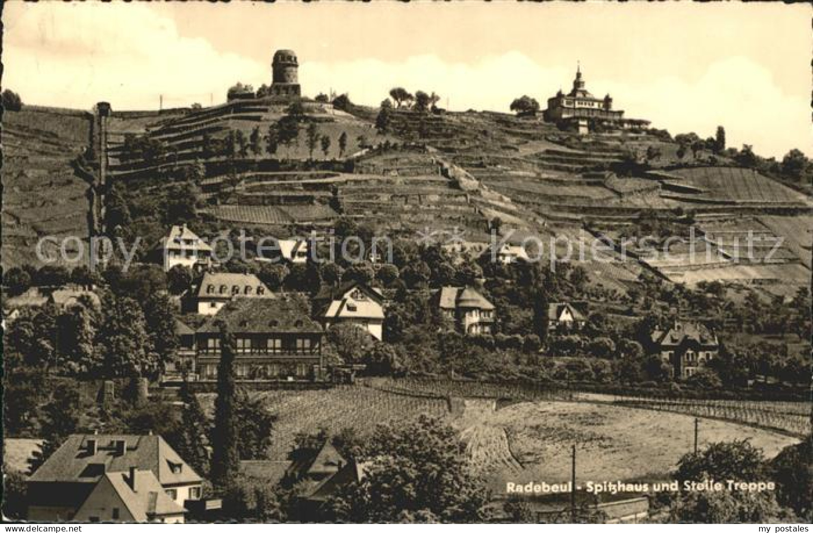 72356187 Radebeul Spitzhaus Und Steile Treppe Radebeul - Radebeul