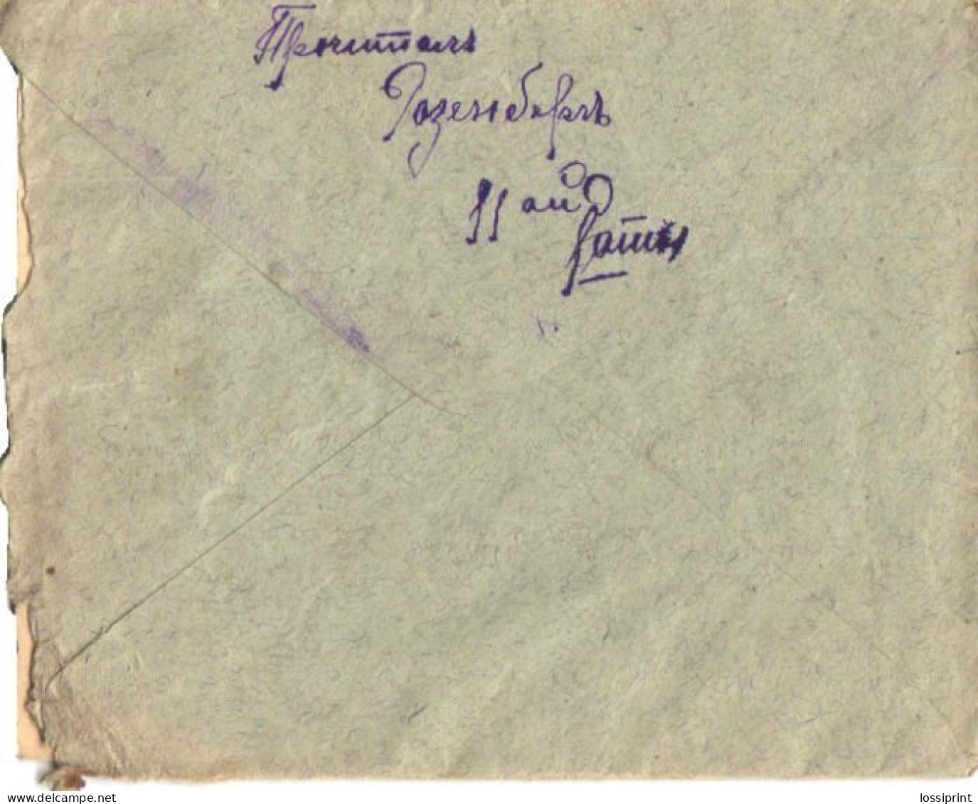 Russia:Estonia:Fieldpost From Active Army To Arensburg, 1916? - Storia Postale